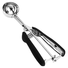 Ice Cream Scoop, 18/8 Stainless Steel Cookie Scoop, Cookie Scoops for Baking,...
