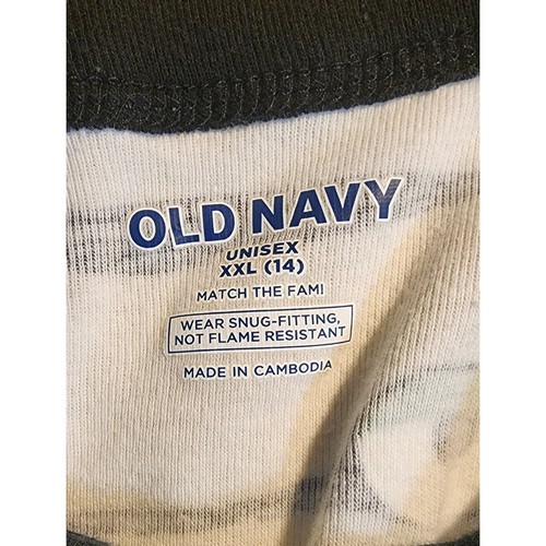 Old Navy Mummy One Piece Halloween Pajamas kids size 14 - Picture 3 of 4