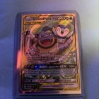 Pokémon Cosmic Eclipse Blastoise And Piplup GX #215 Tag Team Full Art