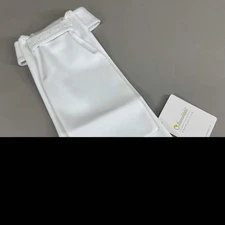 SAMSHIELD Plastron Premium Equestrian Riding Tie Women's Sz XS/S Holo White