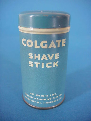 Original Colgate-Palmolive Shave Stick Dose aus den USA (New Jersey).