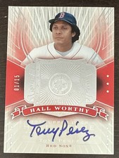 Tony PEREZ🔥2005 UD Hall Of Fame Baseball Hall Worthy AUTO #HW-TP2 1/15💥
