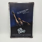 vintage garage signs THE EVIL DEAD MOVIE POSTER metal tin sign