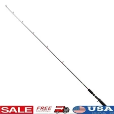 Ultra Light 410C Spin-Cast Fishing Rod 4ft 10in Fiberglass 5 Guides EVA Handle