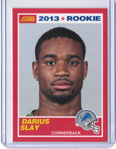 Darius Slay [Autograph Red] #342 2013 Panini Score card