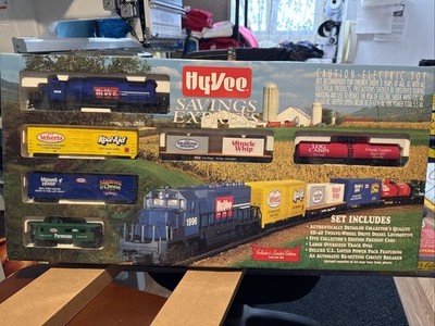 IHC HO - Hy-Vee Savings Express Train Set 1996 Series One Collectors Edition New