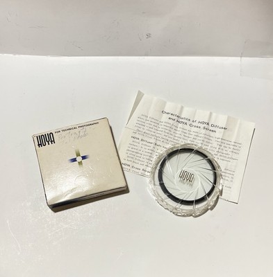 Hoya Diffuser and Cross Screen Filter 62mm