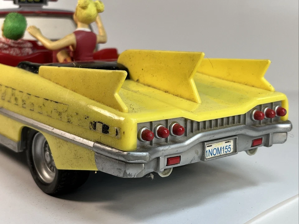 Sega Crazy Taxi 27170 carro de controle remoto 2003 DSI brinquedos carro de controle de rádio para reparo de peças - Imagem 4 de 4