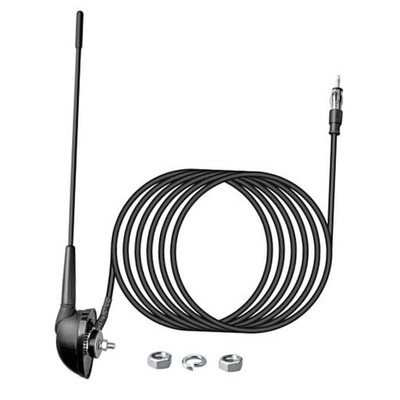23cm (9 Inch) AM/FM Universal Short Antenna for Car Truck Motorcycle Boat, M6