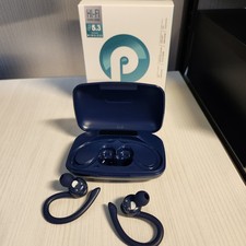 TWS Wireless Bluetooth Headphones Earbuds - Blue new in open box