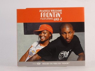 PHARRELL WILLIAMS FT JAY Z FRONTIN' (I6) 3 Track CD Single including Picture Sle