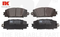NK 2245104 Bremsbelagsatz FüR Scheibenbremse Bremsbelagsatz BremsbeläGe