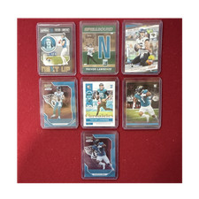 Panini Jaguars 7-Card Lot 2021 Trevor Lawrence, Travis Etienne Jr. Rookie