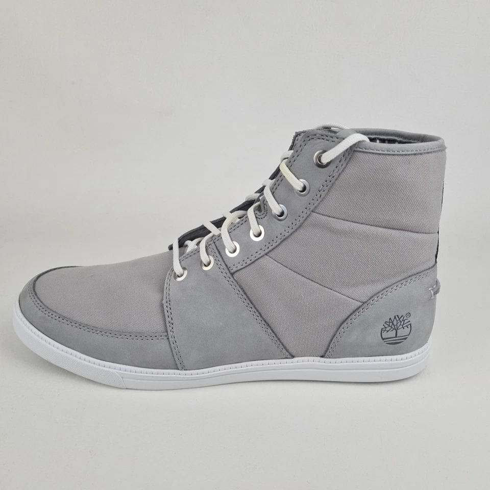 🚨 Timberland Earthkeepers 6544R Newmarket Gris Lona Gamuza Hombres Botas Talla 11 Foto 2 de 4