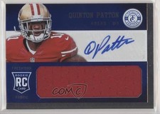 2013 Panini Totally Certified Blue Signatures 1/99 Quinton Patton #240 Auto 2t8