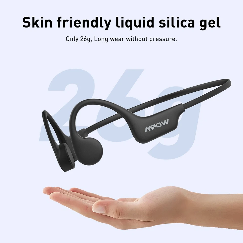 Auriculares de natación deportivos inalámbricos Bluetooth de conducción ósea Mpow 32 GB Foto 4 de 4