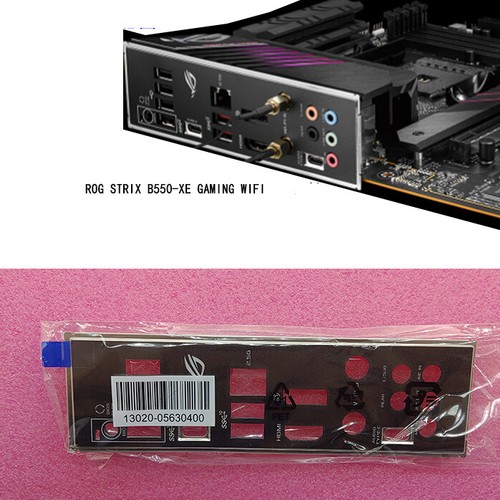ROG STRIX B550-XE GAMING WIFI FOR IO I/O Back Plate BackPlate #F13 | eBay