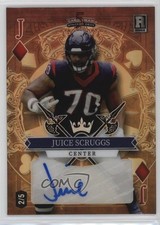 2023 Wild 5 Card Draw Stacked Deck 2/5 Juice Scruggs #SD-JSA Rookie Auto RC 1i5d. rookie card picture