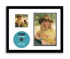 Miranda Lambert Autograph Signed 11x14 Framed CD Photo Postcards From Texas ACOA