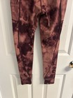 Women’s Victoria’s Secret Burgundy Tie-Die Leggings-Size Small  — photo 9
