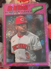 2026 Topps Heritage #151 Ke'Bryan Hayes Pink Sparkle Nmmt