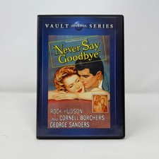 Never Say Goodbye (1956) (DVD, 2015, Universal Vault Series) Rock Hudson
