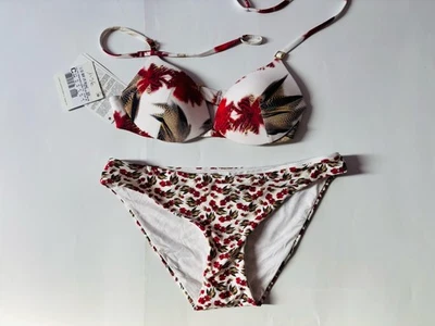 promotion -34% bikini 2 pièces LA PERLA taille haut IT 40C FR 36 bas IT 40 FR 36 - Photo 1/4