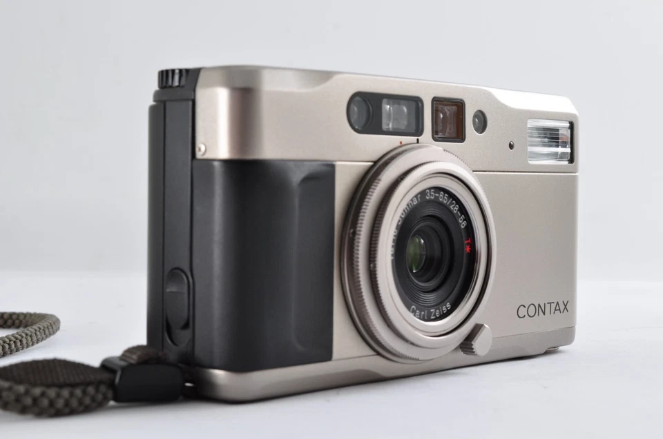 Contax TVS Point & Shoot 35mm Film Camera [Near Mint] (006138) Japan / 1215#44 - Image 4 of 4