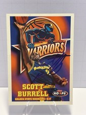 Scott Burrell Golden State Warriors 1997 SkyBox #52 Autographed Basketball Card