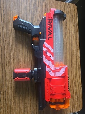 Hasbro Nerf Rival XVii-3000 Red Pump Gun Tested