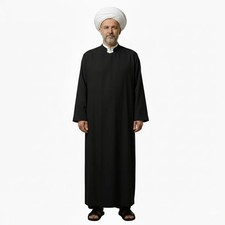islamic clothing men, Thobe Robe Bisht Arabic Dress Muslim Dress