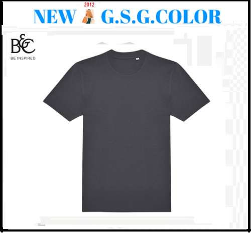 Camiseta Hombre T-Shirt #E220 De Manga Corta Cuello Redondo 100% Algodón - Imagen 5 de 11