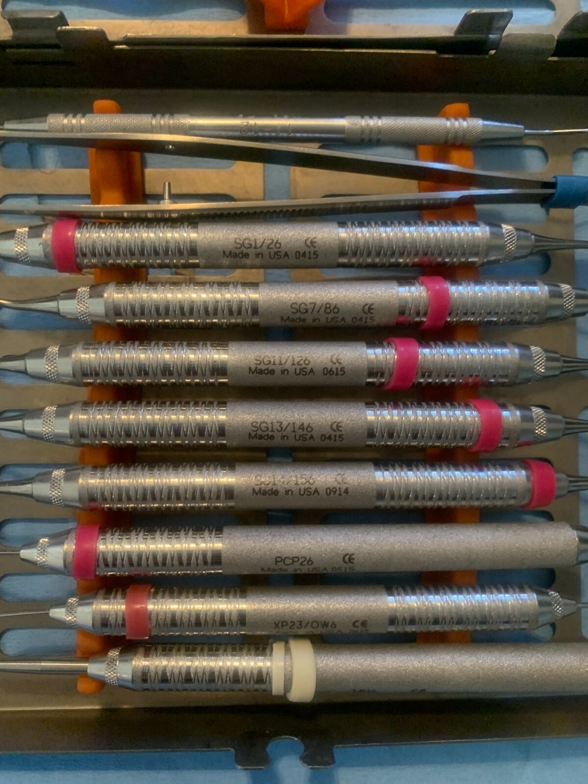 10 Hu Friedy Dental Hygiene Perio Instruments w/ Cassette eBay