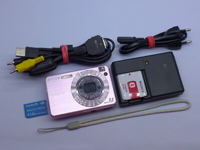 【動作良好】SONY Cyber-shot DSC-W120 ブラック Amazon.com : Sony Cybershot DSCW120/B 7.2MP Digital Camera