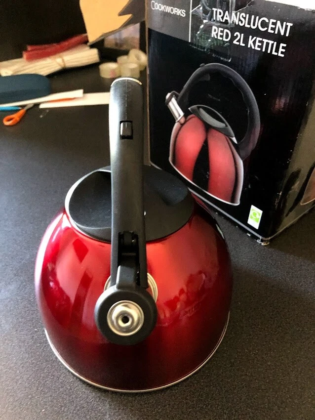 Argos red clearance kettle and toaster