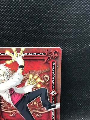 Katekyo Hitman Reborn !Xanxus holo card Japanese Anime Very Rare F