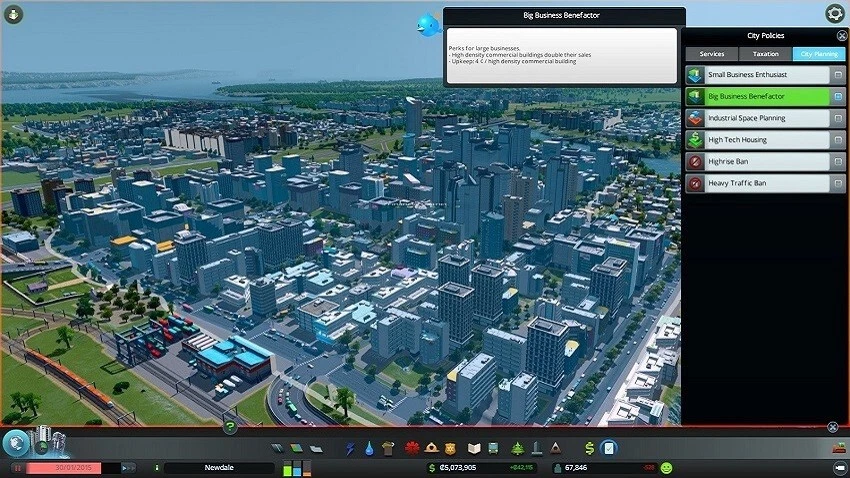Cities Skylines for PC Game Steam Key Region Free - Image 2 of 4