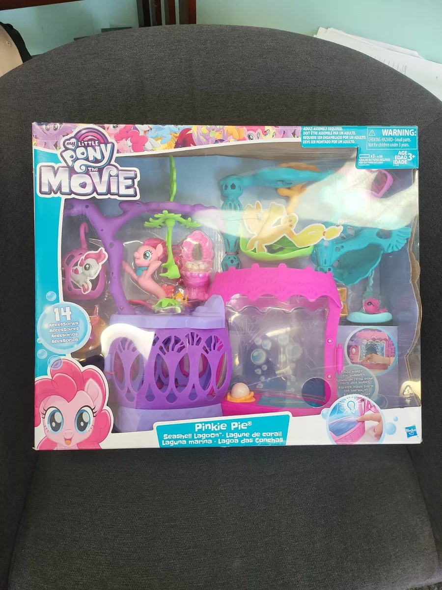 NIB 2017 My Little Pony The Movie Pinkie Pie Seashell Lagoon Play