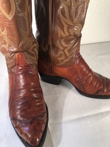 ebay ostrich boots