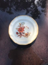 Mikasa Garden Club Harvest Bouquet EC455 8" Salad Plates 12-207L