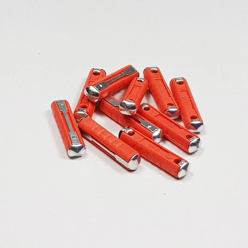 50PCS Classic Car Fuses 5A 8A 16A 25A European Torpedo Bullet Fuses - Picture 7 of 8