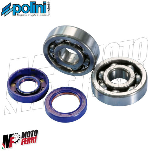 MF1554 Kit cuscinetti albero motore Polini Paraoli Motore Minarelli AM6 AM345 - Foto 2 di 2