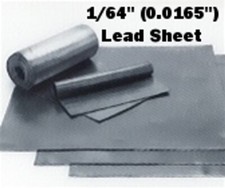 Sheet Lead - 1/64 inch x 12 inches x 24 inches