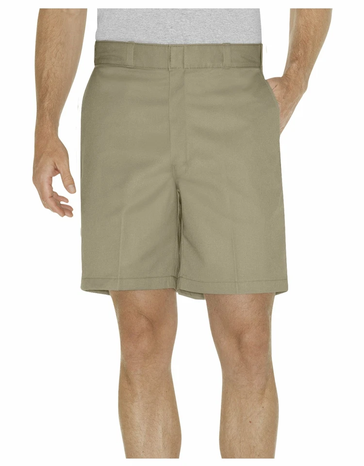 Pantalones Cortos Dickies Para Hombre 42234 8" Calce Relajado Tradicionales Frente Plano