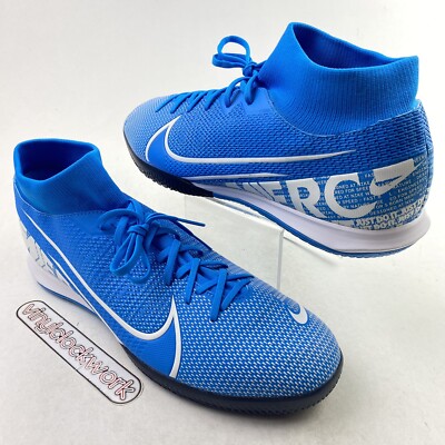 NIKEマーキュリアルスーパーフライ7 IC NIKE ナイキ スーパーフライ 7 エリート IC(ブルー×ホワイト) AT7982
