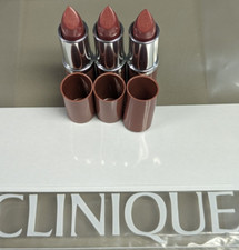 Lot of 3 Clinique Pop Lipsticks Lip Colour Primer 02 Bare Pop .13 oz/3.8 g Full