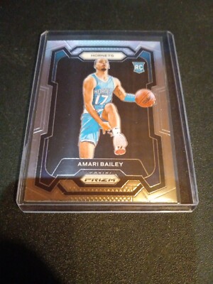 2023-24 Panini Prizm Amari Bailey Rookie RC #162 Charlotte Hornets