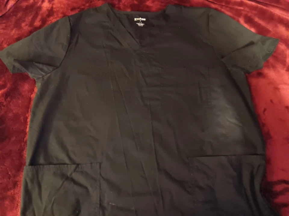 Heatlh Pro, Uniforme Médico de Enfermera Mujer Lote Exfoliante: Prendas para el torso, Pantalones Grandes (7 piezas) Foto 3 de 4