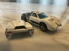 1968 Hot Wheels Redline Ford J Car HK White Enamel Tough No Hinge Original