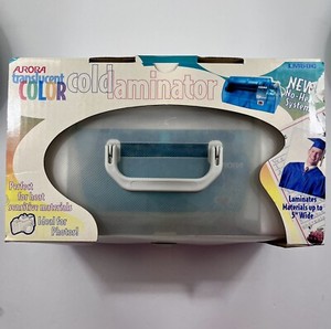 Aurora Cold Laminating Machine & Case Translucent Model LM50C Crafting Classroom
